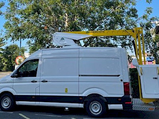 NEW-3.5T Panel Vans c/w 14m Aldercote Access Platforms      (E-Drive) Ready To Go!!!!